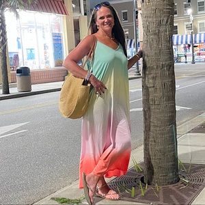 Hem & Thread Ombré dress